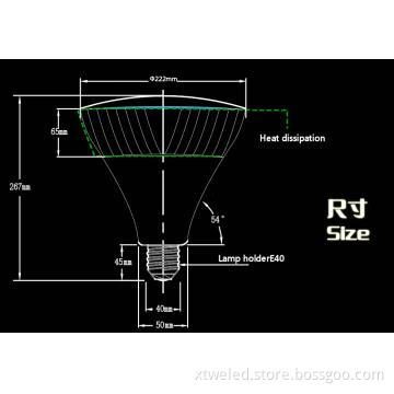 90W High Bay Bulb Small Size